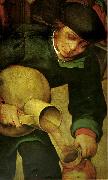 Pieter Bruegel detalj fran bondbrollopet oil painting on canvas